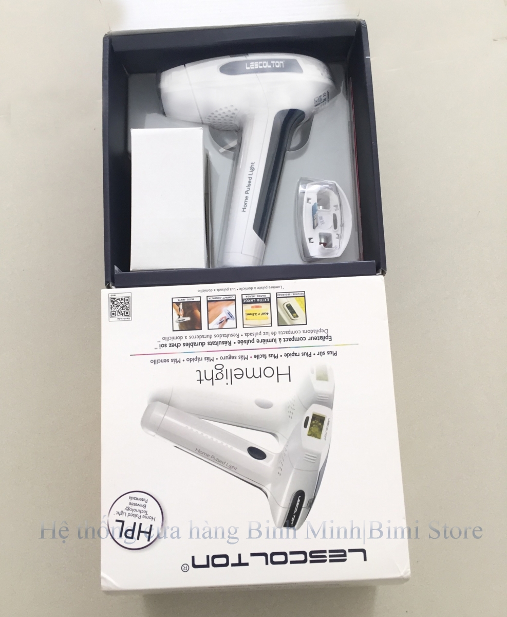 máy triệt lông trẻ hóa da mini lescolton t006